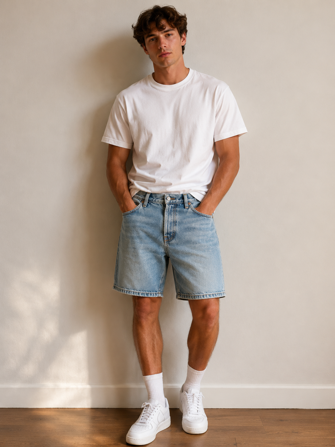 Férfi Jack&Jones rövid farmernadrág