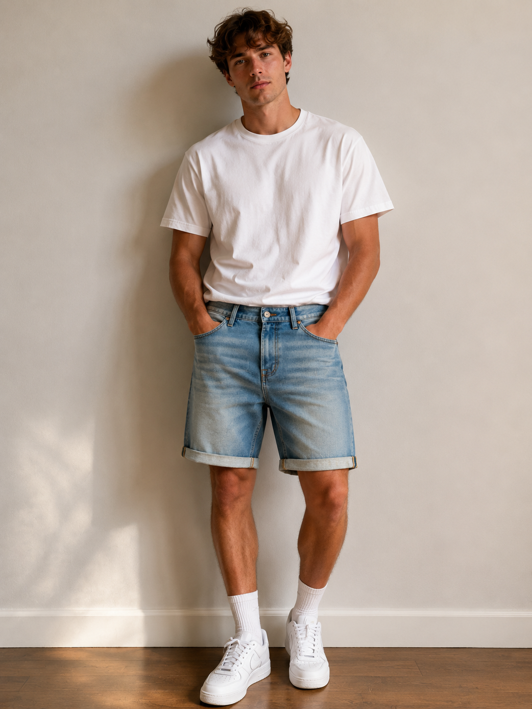 Férfi Jack&Jones rövid farmernadrág
