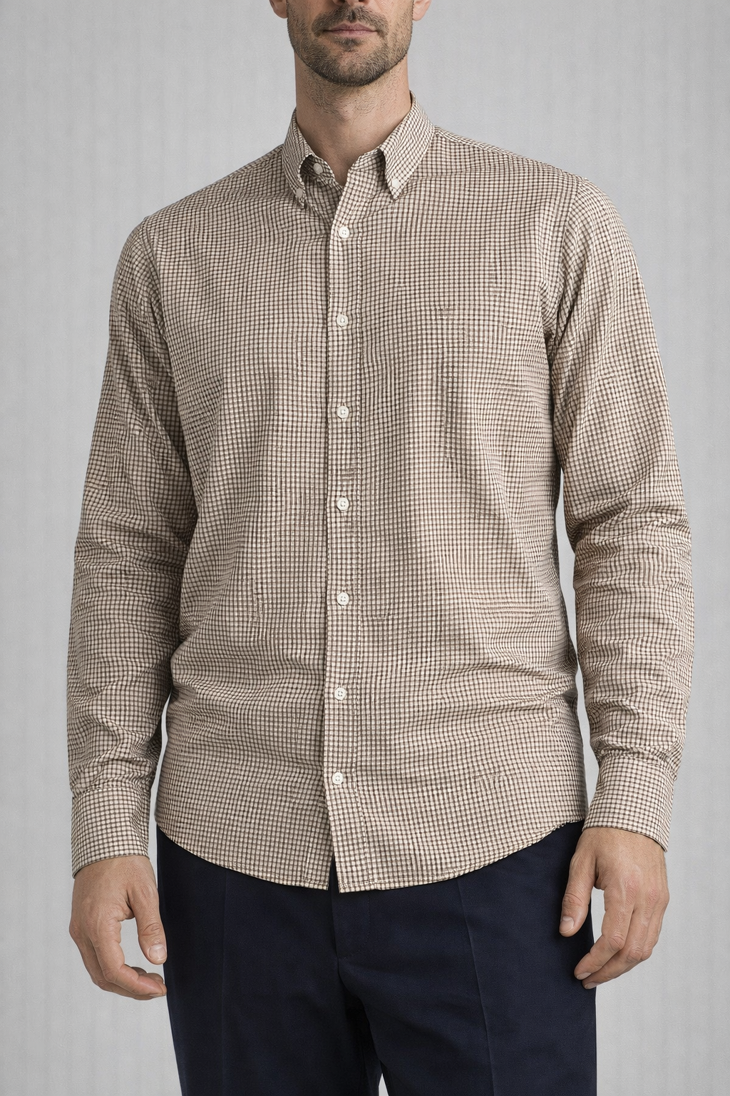 Férfi Liu Jo kockás ing Slim fit