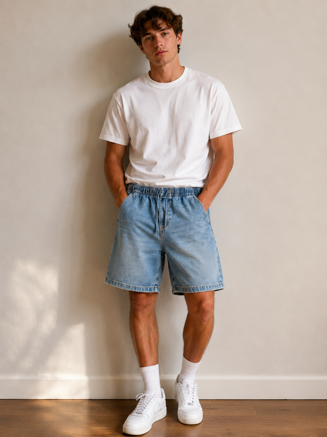 Férfi Jack&Jones rövid farmernadrág