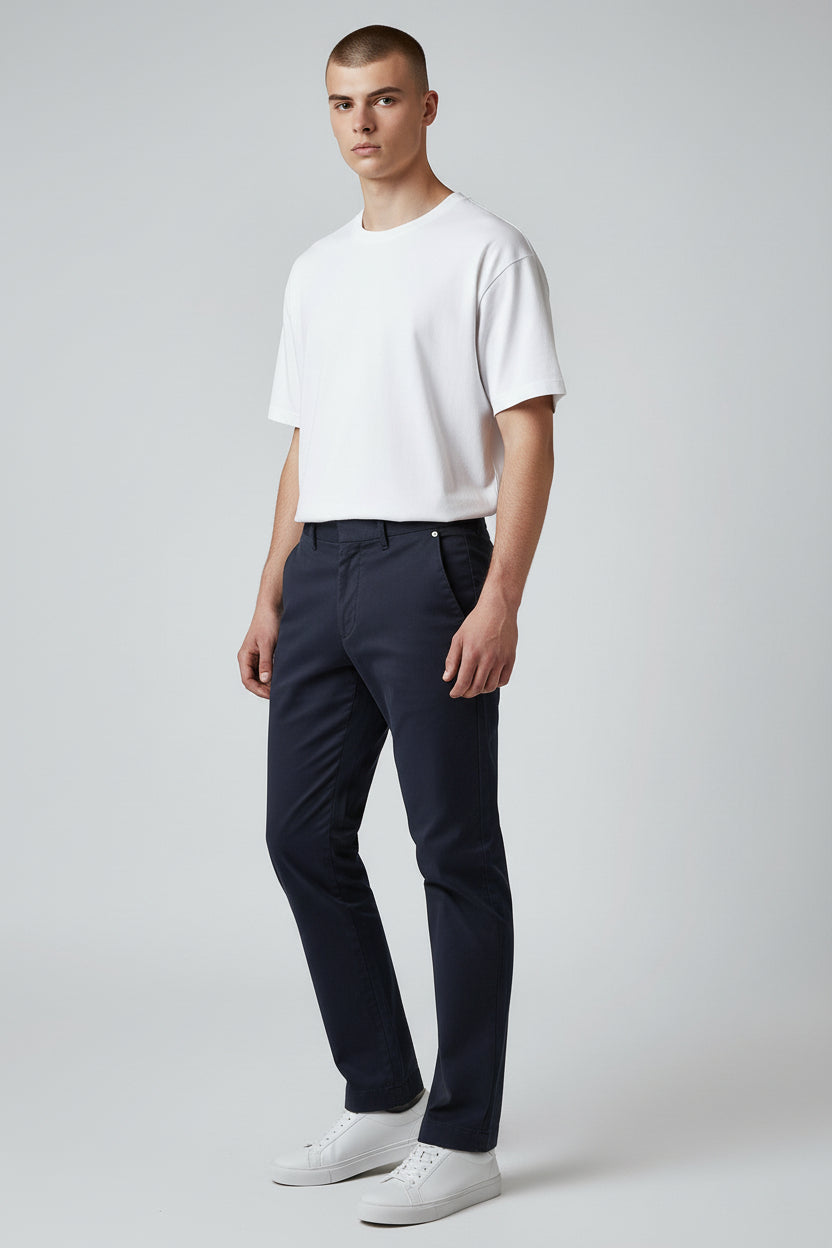 Férfi Liu Jo sportos elegáns nadrág slim fit