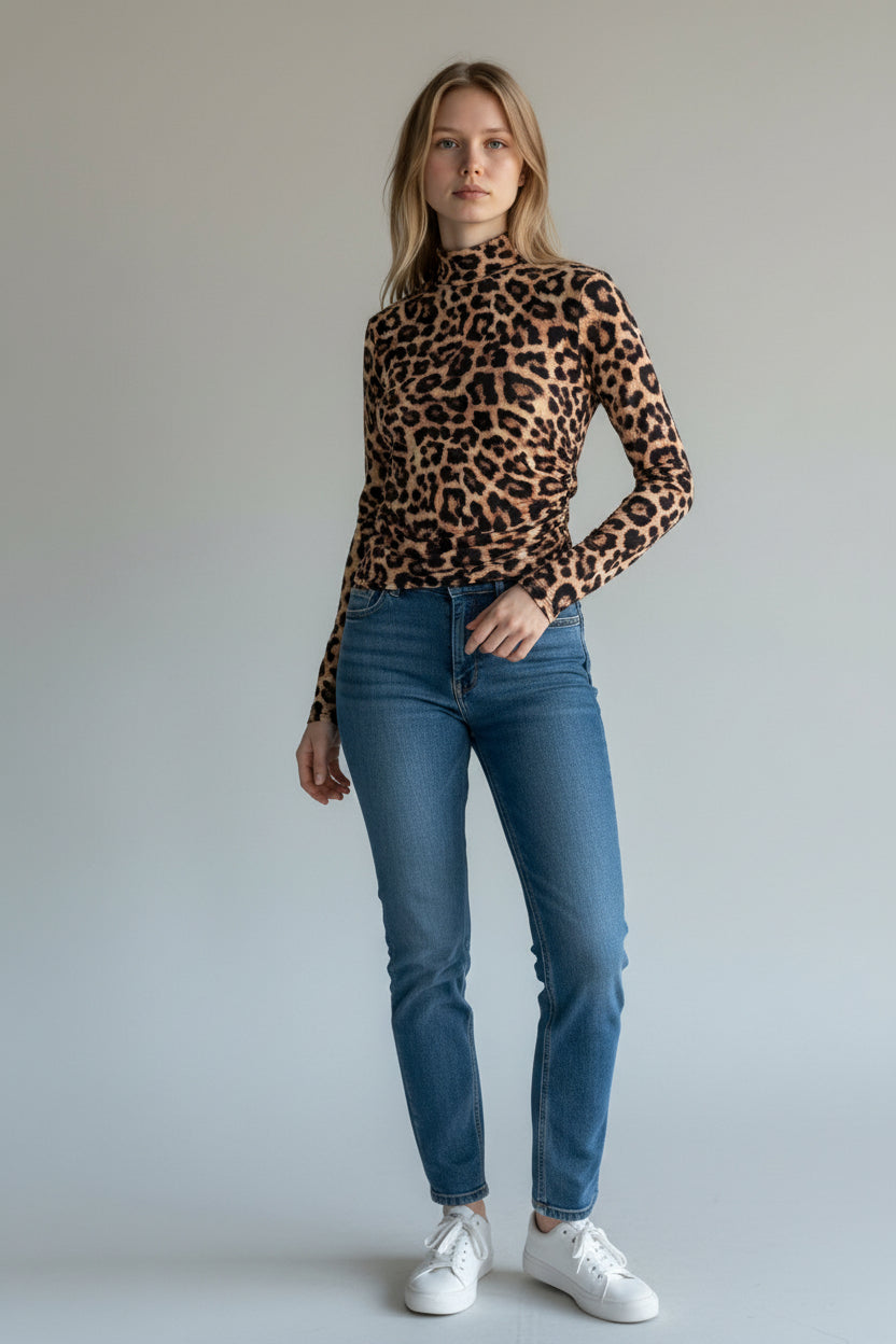 Női Marciano Guess tigrismintás felső